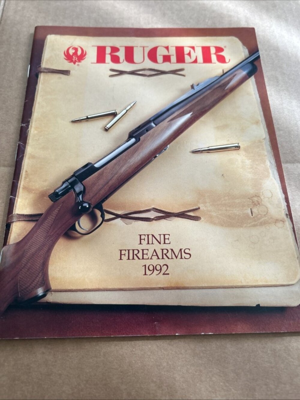 1992 RUGER FIREARMS CATALOG, NEW RUGER LONG GUNS